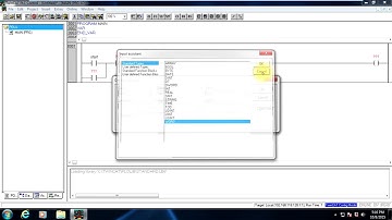 Make a Ladder diagram with Twincat 2 beckhoff