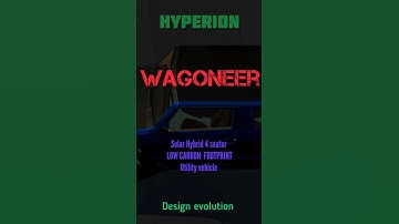 Creating a Solar Hybrid Low Carbon UV, Design evolution. #automotivedesign #solarcar