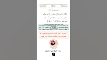 الآية (133) من سورة الأنعام//القارئ الشيخ سعود الشريم