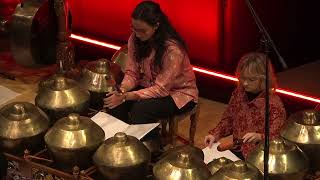 Puspa Wiyat, premier performance of Darsono's new composition by Emory Javanese Gamelan Ensemble