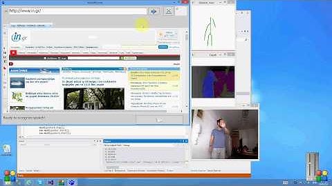 Kinect SDK demo using image capture functionalities