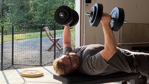 Day 86: Can a lazy 48 year old get back in shape? #benchpress