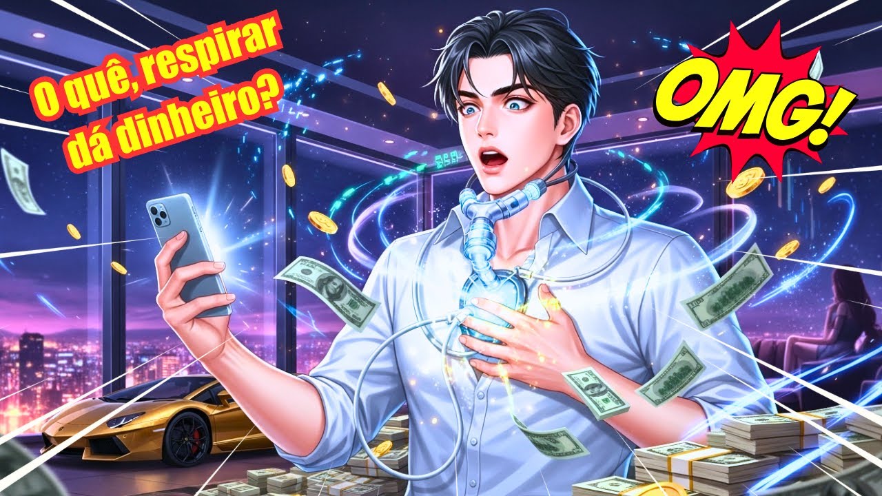 🎀GANHAR DINHEIRO Respirando: LAMBORGHINI e MANSÃO por 9,9 ¥ | Resumo de Manhwa