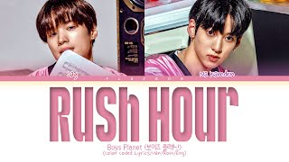 [Boys Planet] America (G-Group) 'Rush Hour (original: Crush, feat. J-hope)' Lyrics (CCL)