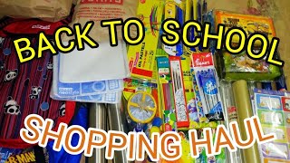 Back to school shopping haul \/