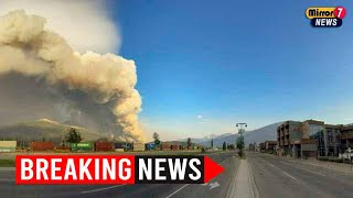 Wildfire Ravages Jasper, Alberta: Residents Evacuate Amidst Growing Threat