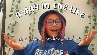 day in my life! (school online sucks)