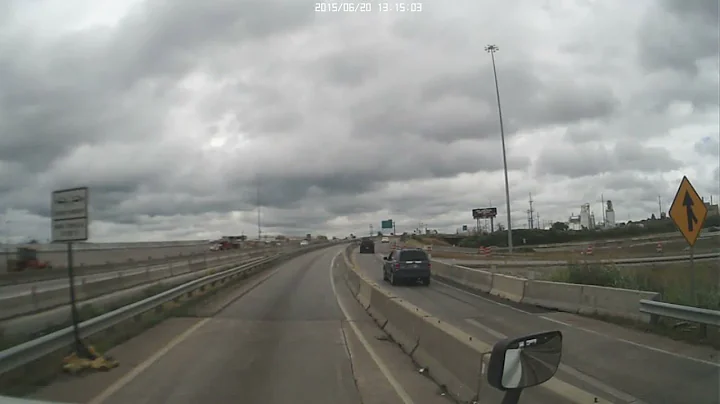 The most abused American Interstate: I-65 S approaching Louisville, Kentucky  2015-06-20
