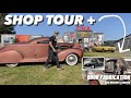 SHOP TOUR + DOOR FABRICATION ON THE 1949 MERCURY CUSTOM CABOVER