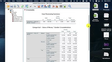 How to Run CHi-Square and Fishers Exact | SPSS