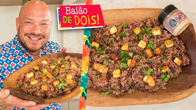 Baião de Dois é um autêntico prato do Ceará, que traz uma saborosa união do  arroz com o feijão; veja, Culinaria 013