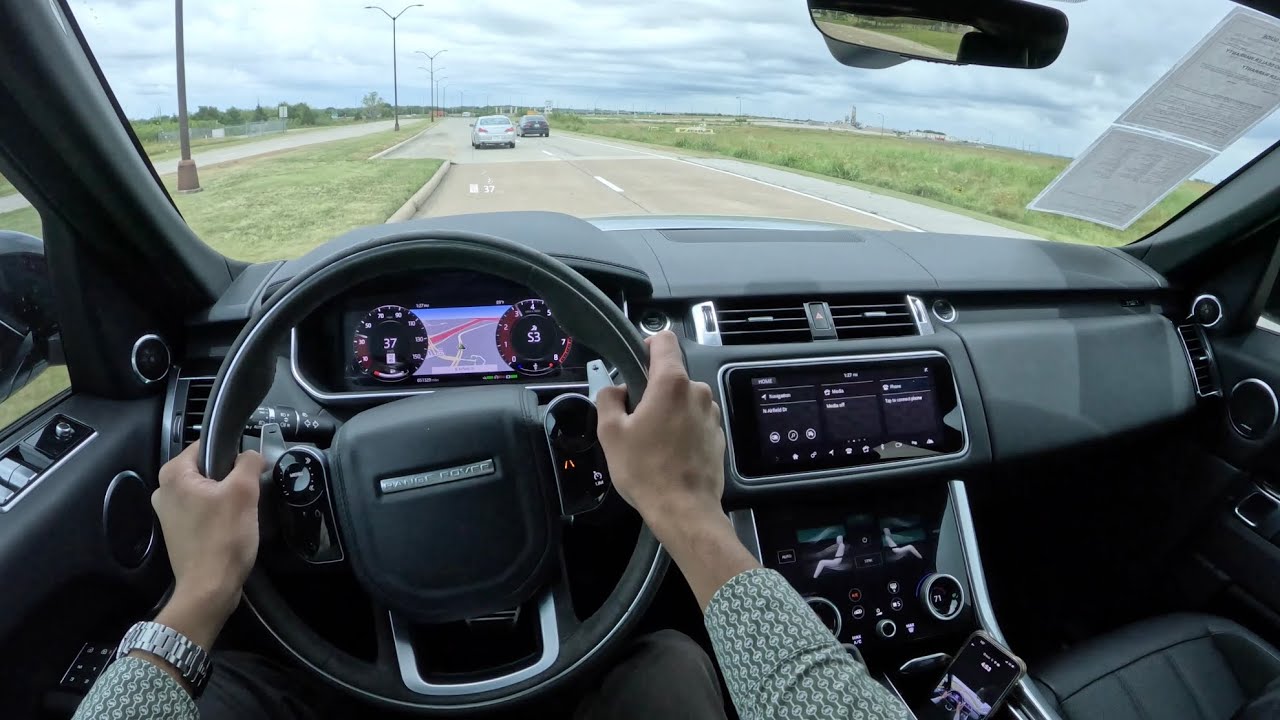 2021 Range Rover Sport HST - POV Driving Impressions - YouTube