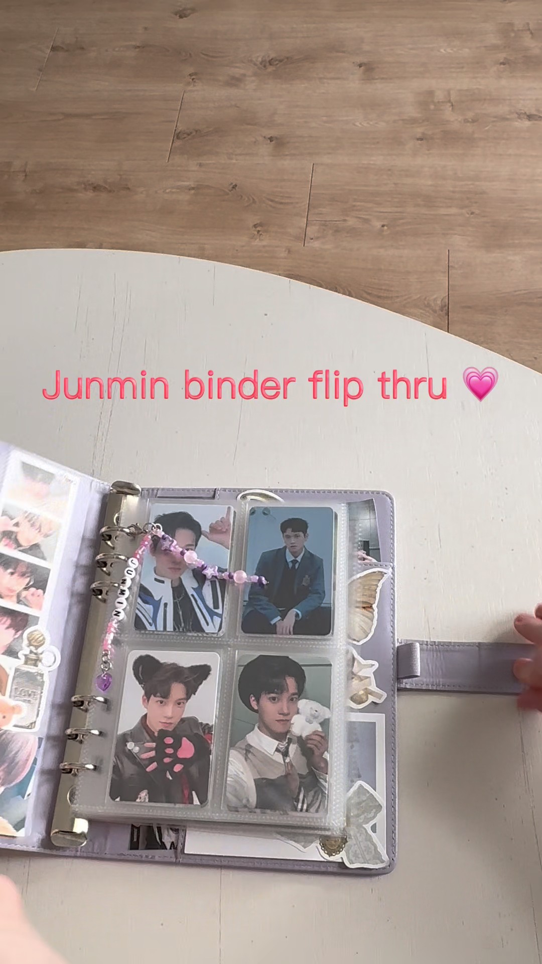 xikers Junmin binder flip thru! #photocard #xikers #kpop #junmin