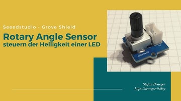 Grove Shield - Rotary Angle Sensor, steuern der Helligkeit einer LED