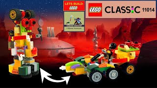Lego Classic 11014 Robot 🛰🛸🚀 Elon Musk's Incredible SpaceX Plan. Robot Transformer from Mars Rover🌟