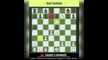 MPL Pro Speed Chess Hack // Chess Opening Trick To Win Fast ⏩✌️😁 // #shorts