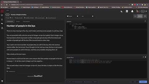 Python Solution - Number of People in the Bus - CodeWars solution!