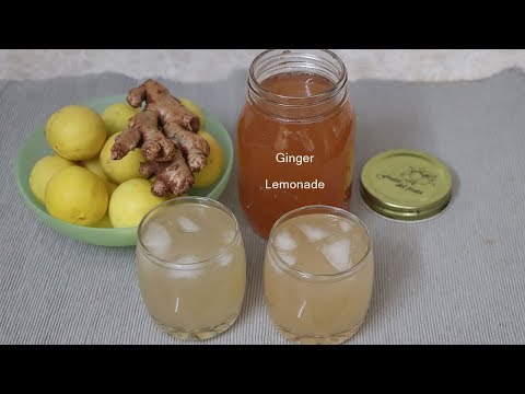 ginger-lemonade-recipe-|-ginger-lemon-juice