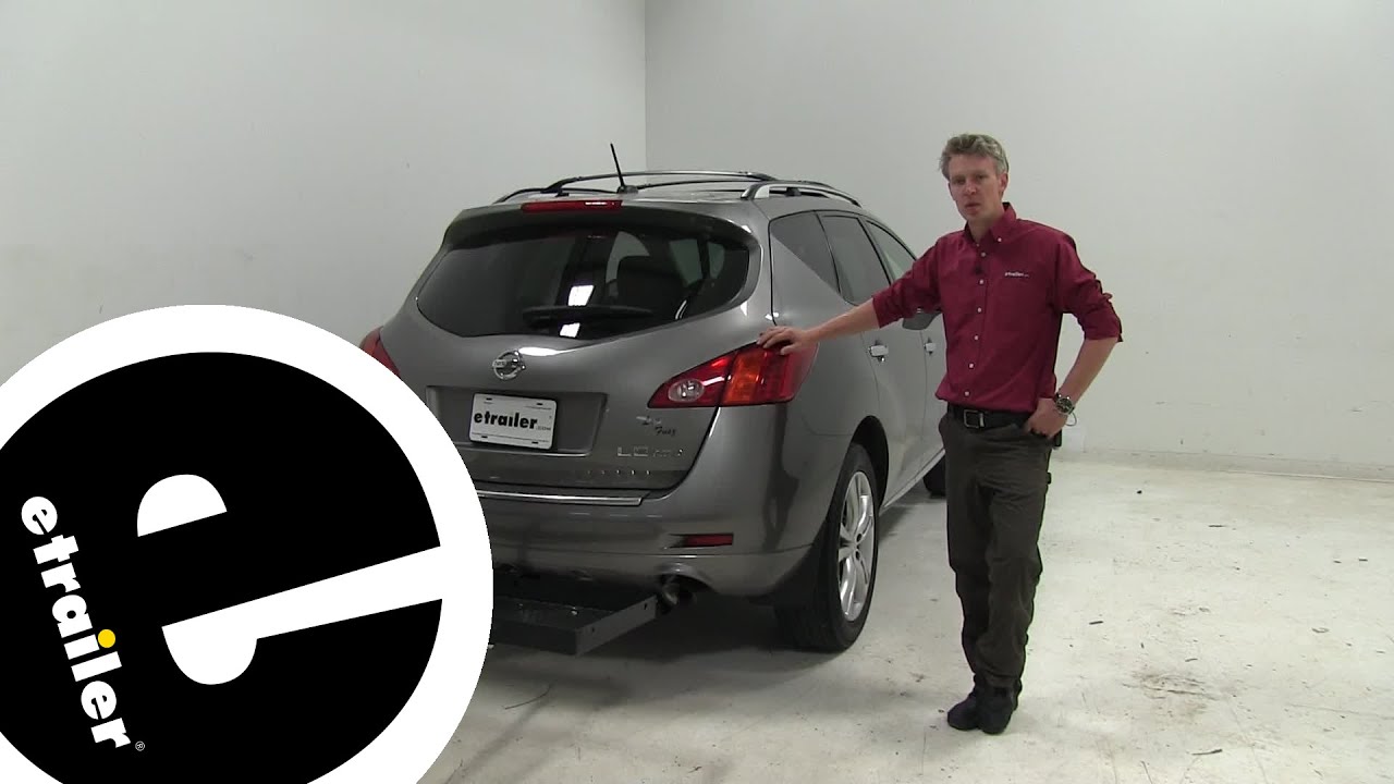 etrailer Curt Hitch Cargo Carrier Review 2010 Nissan Murano YouTube