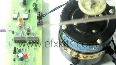 Smooth Start of Single Phase Induction Motor   Final Year Engineering Projects