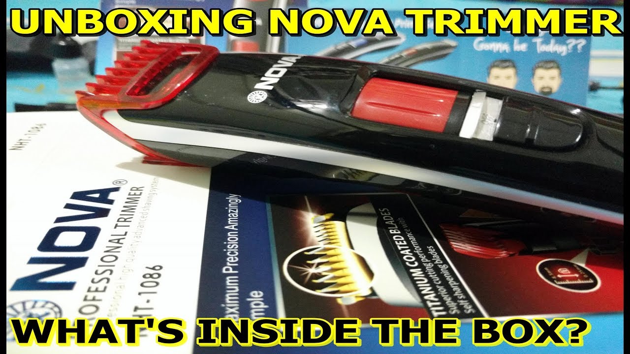 nova 1086 trimmer