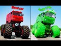 Jelly Car vs Metal Car #11 - Beamng drive