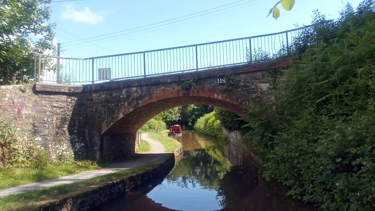 Brecon boat ride 2 YouTube