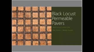 Wood Permeable Pavers Free CE Webinar screenshot 3