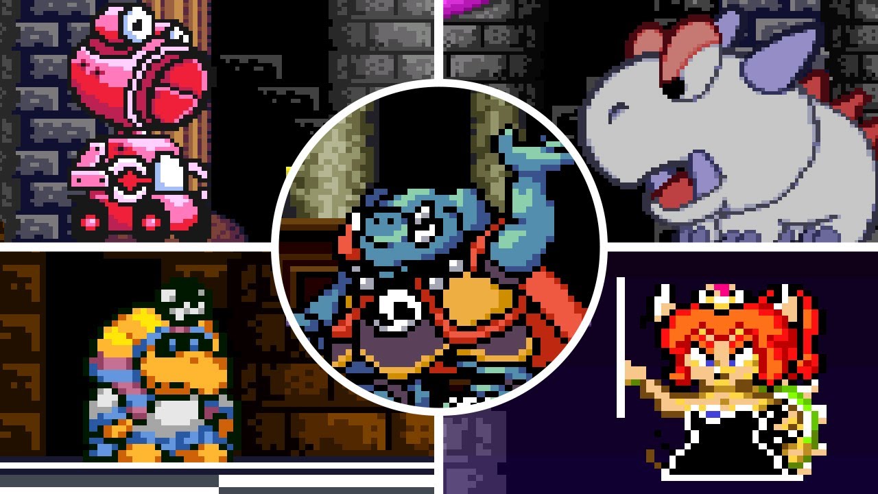 Super Mario World:Master Quest Reborn - All Bosses & Ending (No Damage)