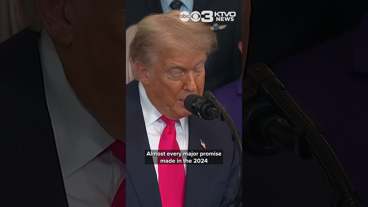 President Trump 2024 Campaign Promises Made