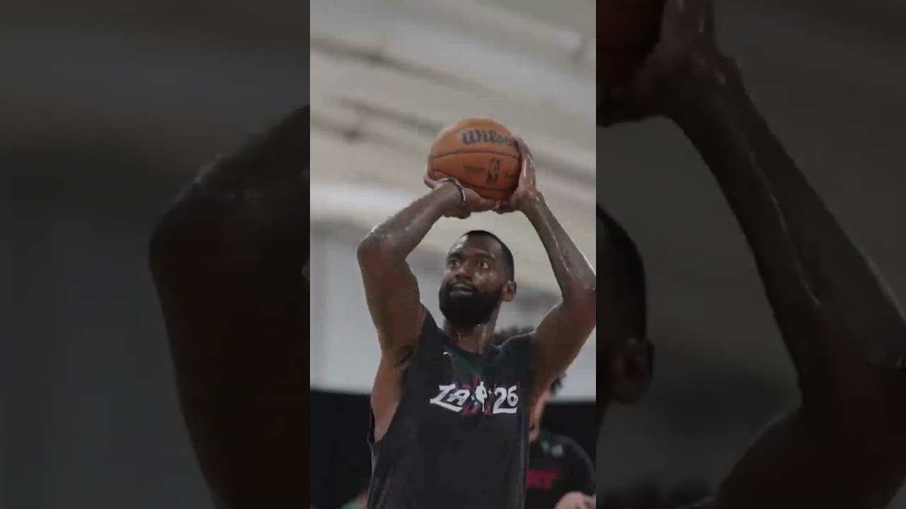 A little Vegas work for Bobby Portis #practice #hype