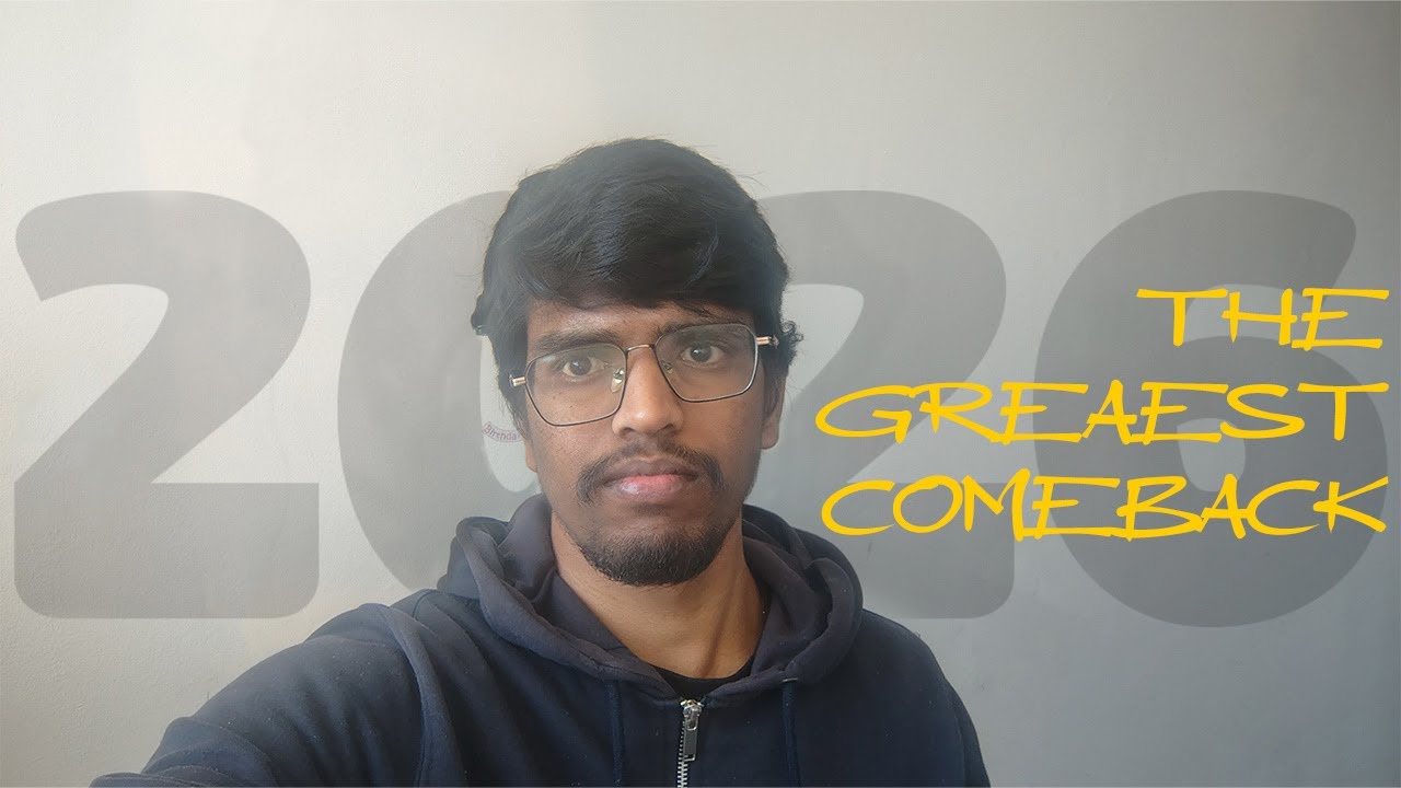 Day-01- The comeback in 2026 | Inspiring