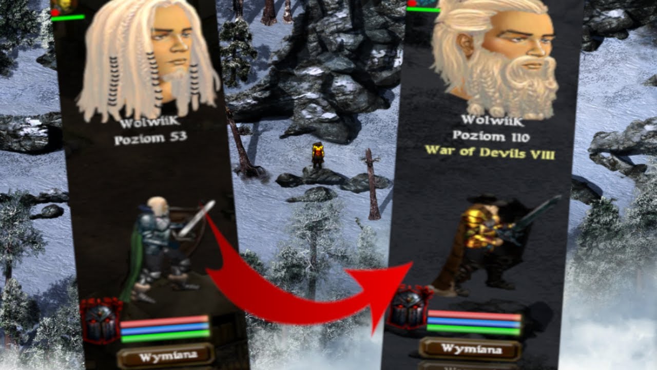 Taern - od 53lv do 110lv [Prezentacja Postaci, Dropów] s.Tolnor | WolwiiK | Rycerz