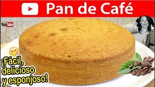 Cómo hacer PAN DE CAFÉ |  Vicky Receta Facil