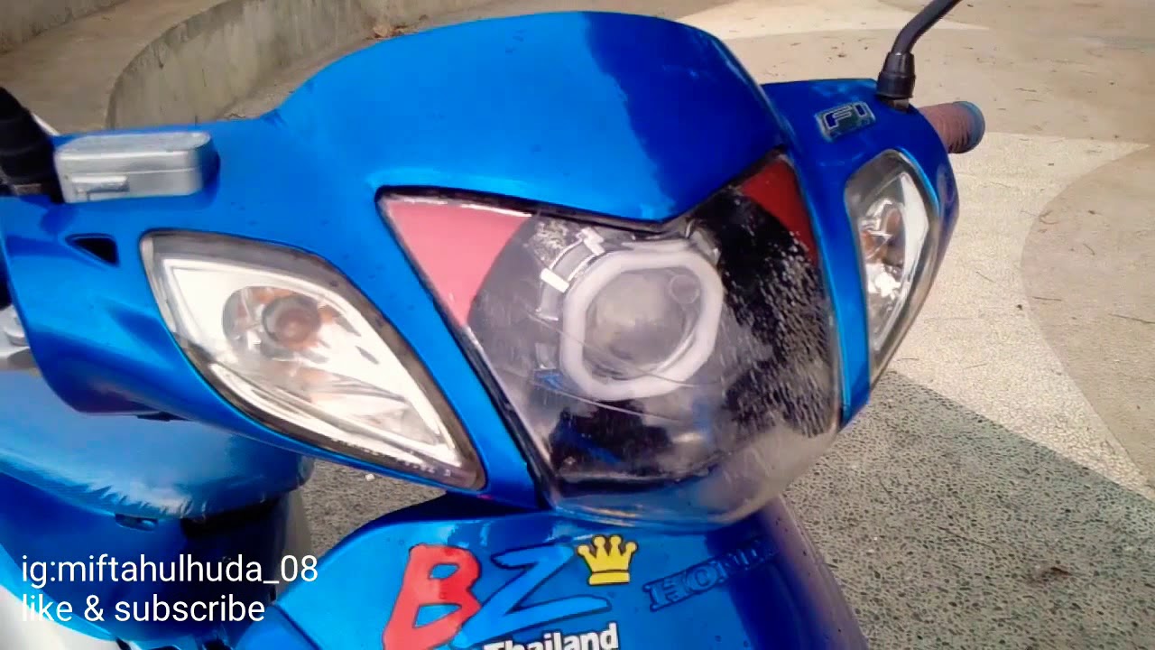 Modifikasi Simple HONDA Karisma 125 Wave 125 YouTube