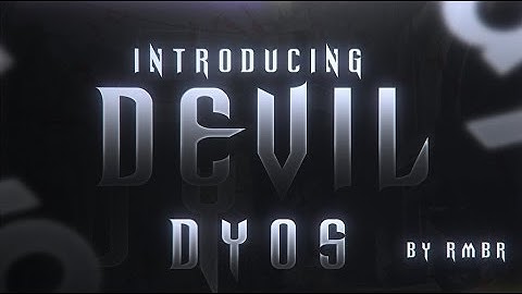 Introducing Devil Dyos By Devil Rmbr