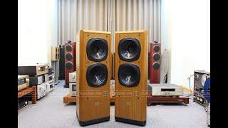 Review Accuphase E408 vs Tannoy D700