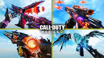 ALL 27 Mythic Guns In COD Mobile | EVERY Mythic Weapons Inspection & Kill Effects In CODM | ULTRA HD