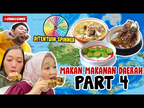 Ide Masakan MAKAN MAKANAN DAERAH PART 4 !! DITENTUIN SPINER WHEEL - MAKANAN MAKASSAR TERNYATA THE BEST !! Yang Enak Rasanya