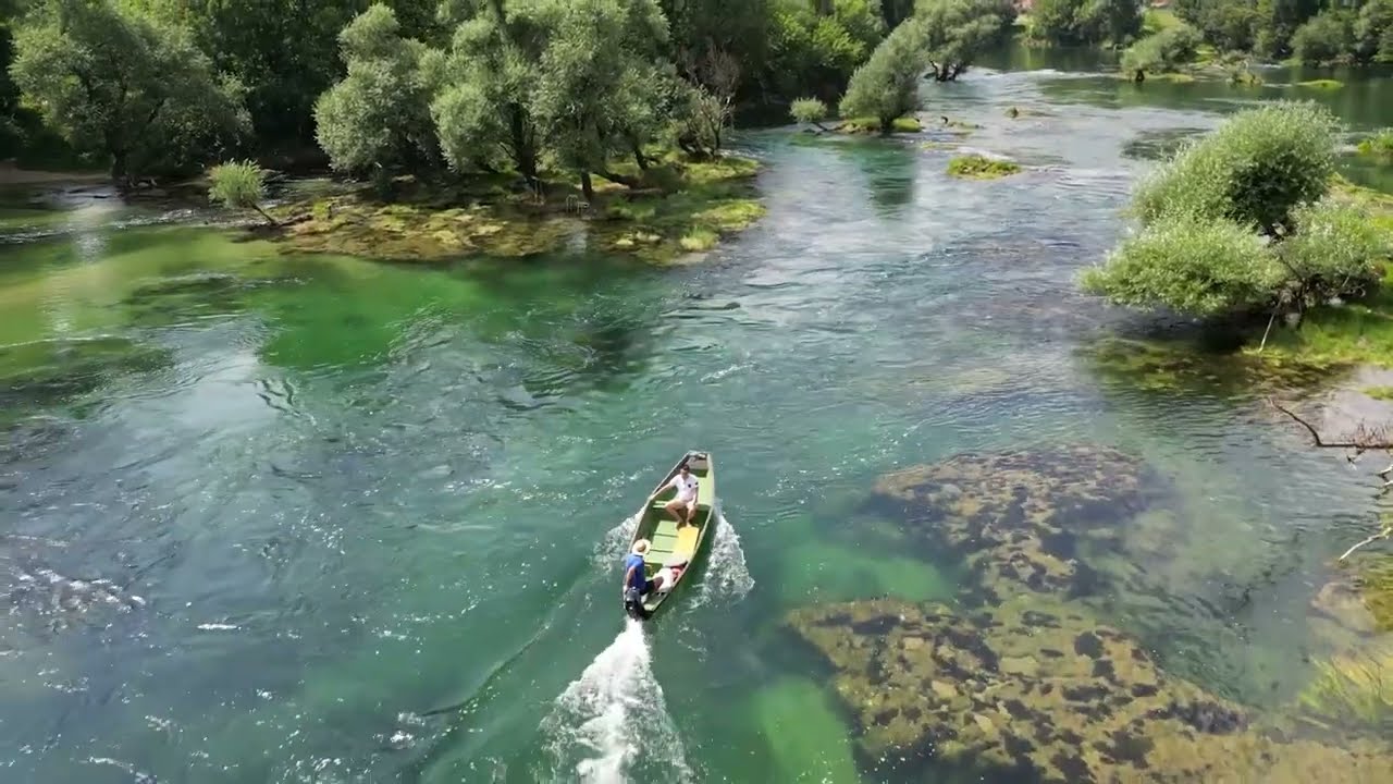 Rijeka Una iz vazduha - Novi Grad