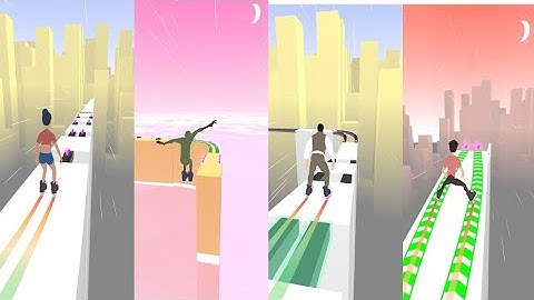 Sky roller - All levels gameplay Android ios gaming new update level 5 and 6