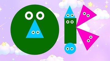 Let‘s Use Shapes to Learn The Alphabet Song Circles, Tringles, Squares new shapes alphabets