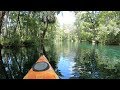 Kayking the Silver River in Ocala from Silver Springs State Park