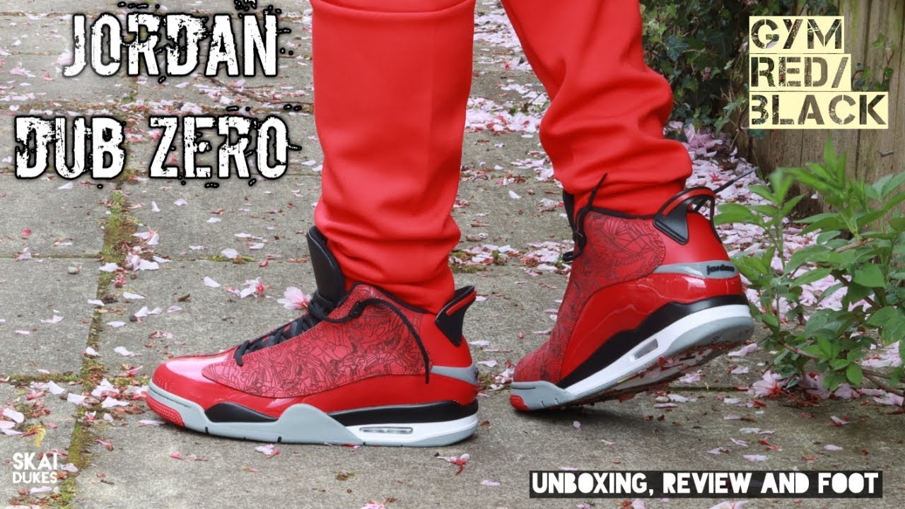 JORDAN DUB ZERO GYM RED/BLACK/WHITE 