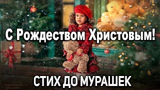 ОЧЕНЬ ТРОГАТЕЛЬНЫЙ СТИХ! С Рождеством Христовым 2024! ТОЛЬКО ПОСЛУШАЙТЕ!