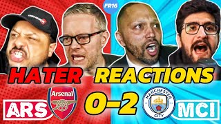 Man City's Rival's & Haters GUTTED 🤣 Reaction to Arsenal 0-2 Man City | Carabao Cup Fan Reaction