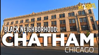 Black Neighborhood : Chatham. South Side of Chicago