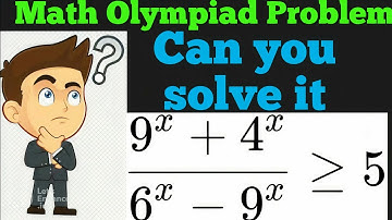 Can You Solve It? Math Olympiad Problem |#algebra#inequality