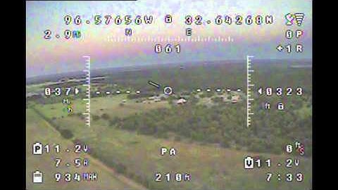 Mini Skyhunter 90 Degree FPV Camera Pan.