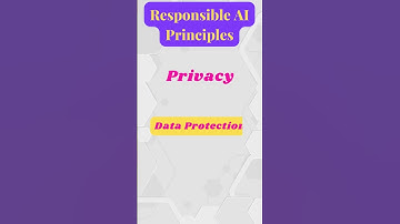 The Key to Responsible AI Principle 4 #ethicalai #technology #responsibleai #artificialintelligence